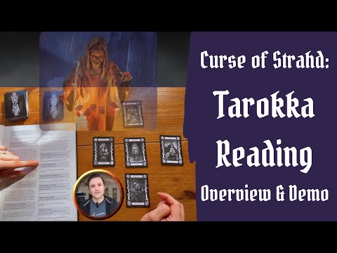 Curse of Strahd's Tarokka Reading - Overview, Demo Draws, Alternative Ways to Run It, & More