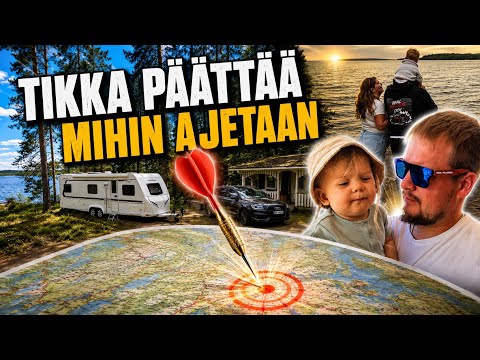 HEITIMME TIKKAA KARTTAAN – SINNE AJETTIIN! 🎯