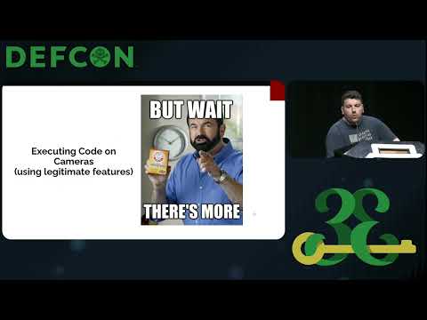 DEF CON 33 - Turning Camera Surveillance on its Axis - Noam Moshe