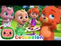 Sharing is Caring Song | CoComelon Animal Time | Animals for Kids