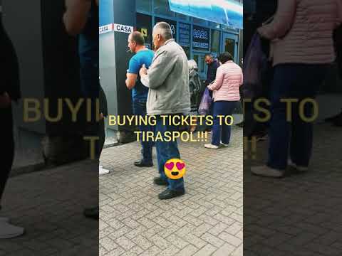 Bus Trip from Chisinau to Tiraspol!!! Transnistria