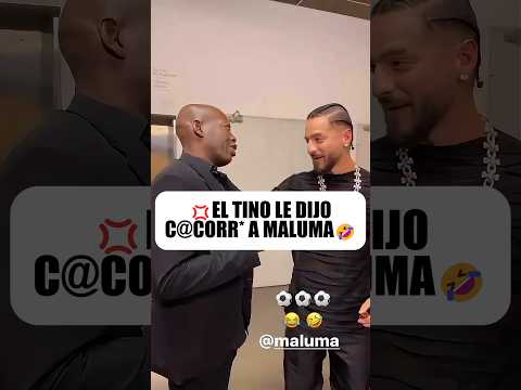 El dia que MALUMA ignoró al TINO #colombia #seleccioncolombia #fútbol #mundial #maluma