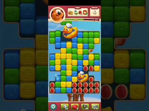 Toonblast Level 8444. No Boosters.