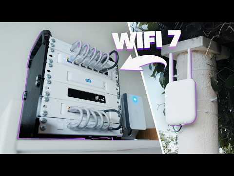 Instalando uma Rede WIFI 7 na CASA DO SÍTIO! | Mini Rack Ubiquiti