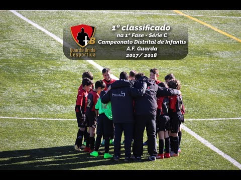 Guarda Unida "B" 1 º lugar Campeonato de infantis   1ª fase A F  Guarda 2017:2018