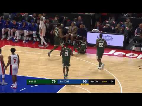 Thon Maker (9 points) Game Highlights vs. Detroit Pistons