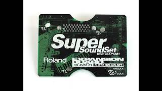 Video thumbnail for Roland SR-JV80-07 "Super Sound Set" demo by Opipik