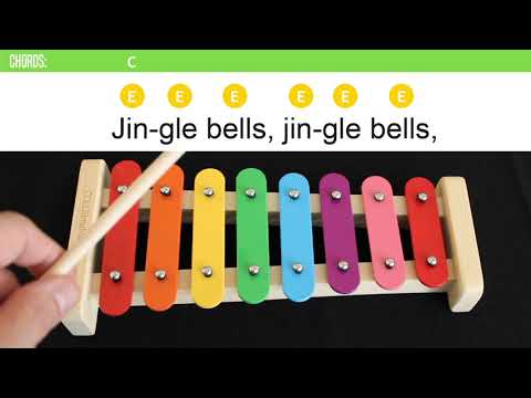 Jingle Bells Piano Notes and Xylophone for Kids | Ep. 10