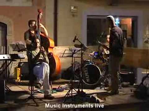 Rino Cirinnà Jazz Quartet estate 2008 Live Sortino con Alberto Fidone e Dino Rubino