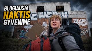 LIETUS PRIVERTĖ MIEGOTI APLEISTAME PASTATE ISPANIJOJE 🇪🇸
