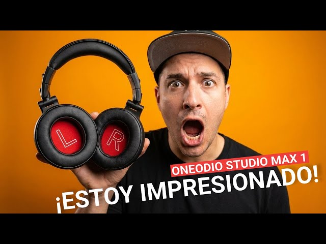 Vídeo relacionado con OneOdio Studio Max 2 Auriculares DJ Inalámbricos - 9ms Baja Latencia, Audio Hi-Res con LDAC, 120H Autonomía, 4 Modos de Conexión Transmisor/Bluetooth/3,5mm/6,35mm para Estudio/Mezcla/Teclado/Grabación