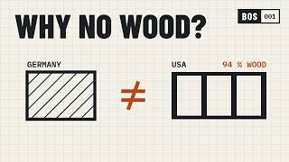 Why are German houses built with concrete?