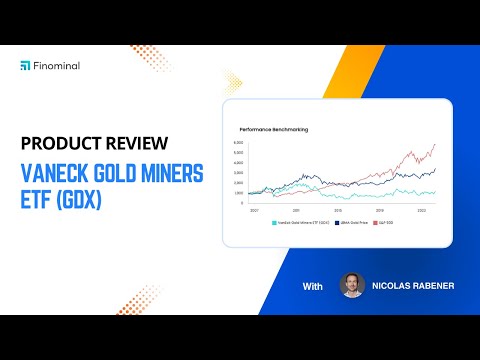 Product Review: VanEck's Gold Miners ETF (GDX)