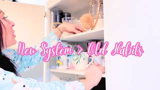 RESETTING THE HOUSE BY LETTING GO 🧺 new systems, spring energy & real life resets
