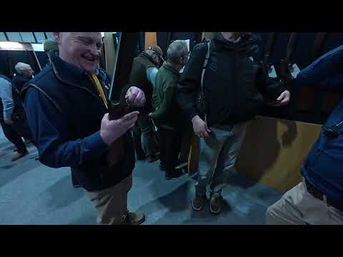 British shooting show 2025 part two. Rizzini BR220 BR460 shotgun.￼ Bump into Johnny Carter from TGS.