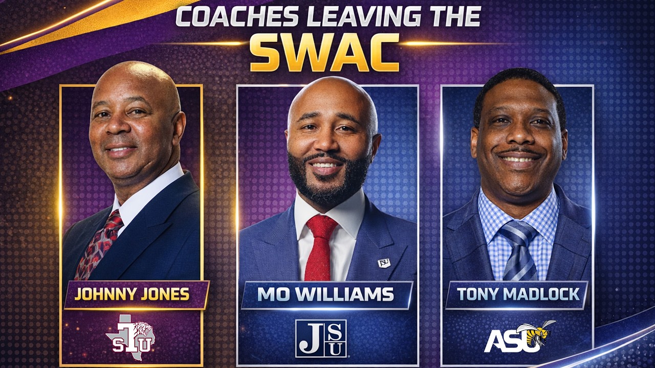 SWAC Shake-Up: 3 Coaches Leave in 48 Hours | Mo Williams, Johnny Jones, Tony Madlock