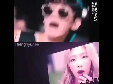 Baekhyun unnie and Taeyeon Oppa
