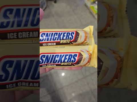 Snickers White Ice Cream #novo #new #snickers #sladoled #icecream #cokolada #srbija #choco #serbia