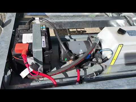 Temared, Rückwärtskipper, E-Hydraulik, 2,7 Tonnen, Tandemanhänger