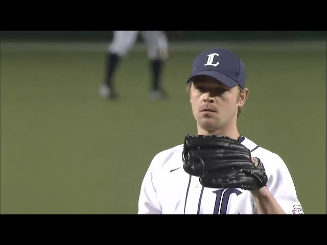 9回表 ライオンズ・ボウデン 2連続ボークに呆然… 2014/4/10 L-H