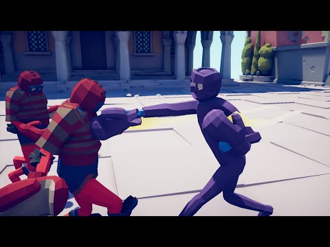 NEON BOXER vs DC'S BATMAN - VILLAINS UNITS - TABS - Totally Accurate Battle Simulator