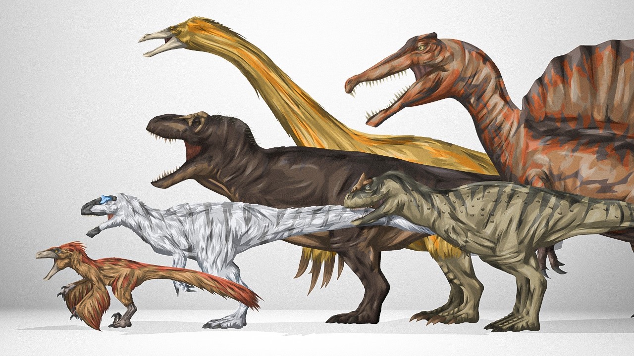 World's LARGEST Theropods | ANIMATED Size Comparison
