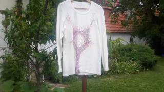 Namalovala jsem halenku pro kamarádku