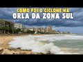 Cyclone In Rio The Force Of The Sea And Winds On The Coast Of The South Zone