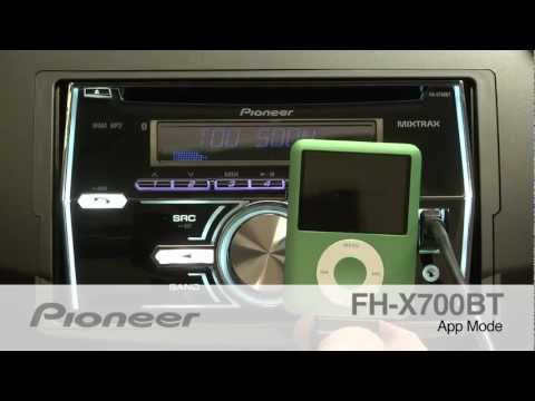 Pioneer FH-X700BT-video