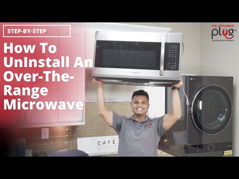 How To Uninstall Your Over-The-Range Microwave - Step by Step