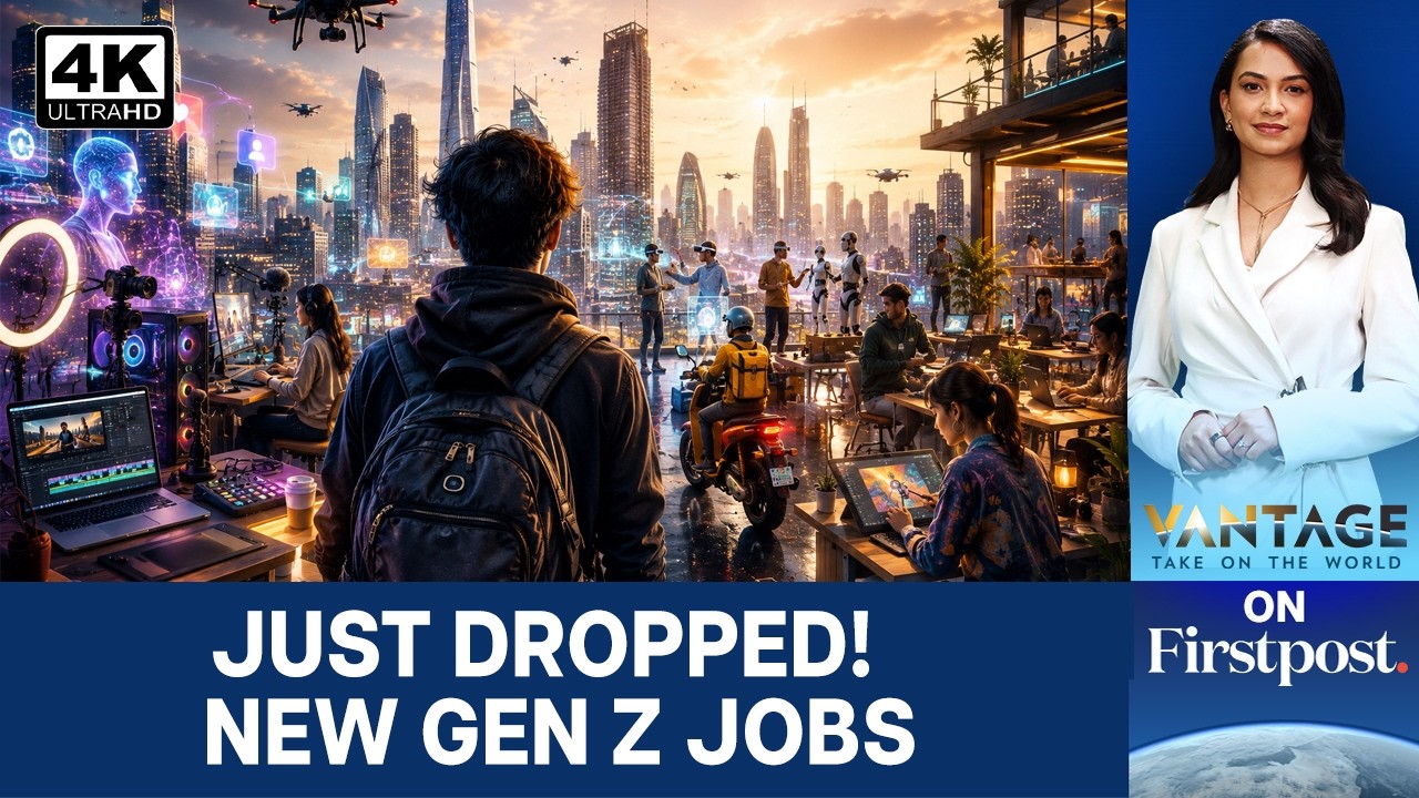 Vibe Economy: New Gen Z Jobs And How You Can Make The Cut | Vantage on Firstpost | 4K