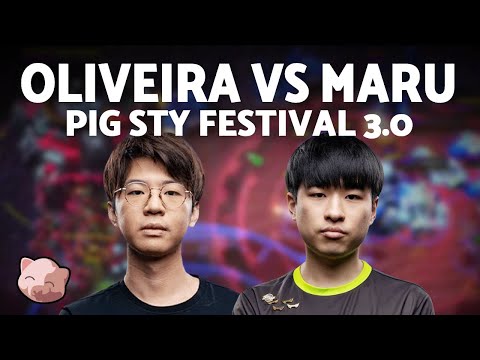 MARU vs OLIVEIRA: Katowice REMATCH! | PiGFest 3.0 Round of 8 (Bo7 TvT) - StarCraft 2