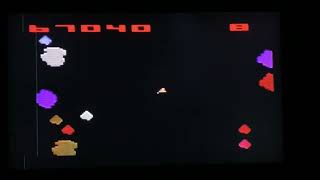 Asteroids (Atari 2600) - Gameplay - (221120 Points)