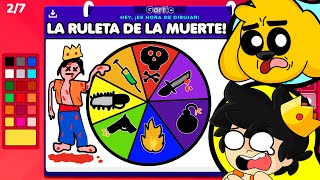 !La RULETA de la MUERTE en GARTIC PHONE! 🎯💀 MOMENTOS DIVERTIDOS con LOS COMPAS 😂😂😂