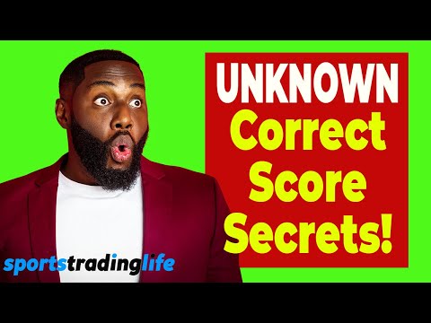 Little Known Correct Score Football Trading Tips REVEALED!