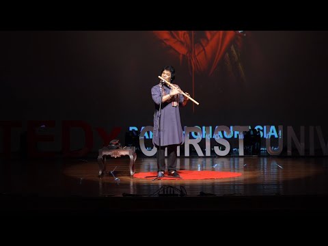 Soulful Melodies: Bansuri Mastery | Rakesh Chaurasia | TEDxChristUniversity