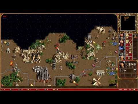 HoMM3 HOTA: Ranked PvP - Jebus Cross - Dungeon VS Castle