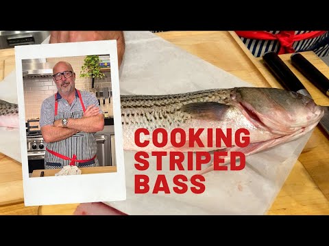 A Delicious STRIPED BASS recipe YOU WILL LOVE!