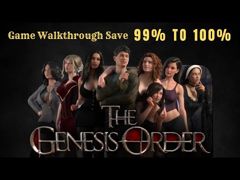 The Genesis Order v1.02 Complete Game Walkthrough Save 99%To100% (Massage Lotion, Angel Feather ×3)
