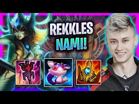REKKLES CHILLING WITH NAMI! - T1 Rekkles Plays Nami Support vs Nautilus! | Season 2024