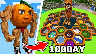 100日間でブレインロッド動物園を作る【 マイクラ / マインクラフト 】