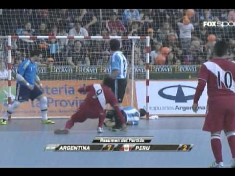 Goles Argentina-Peru Copa America Futsal 2011.avi