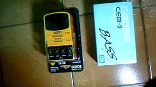 Video thumbnail for Comparação Boss CEB 3  Behringer BCH100 Bass Chorus by Eranaor