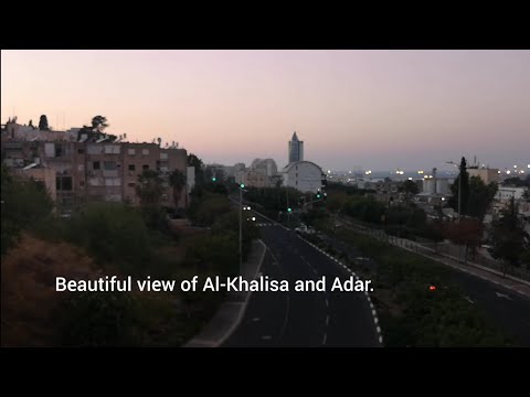 Beautiful view of Al-Khalisa and Adar, Haifa.