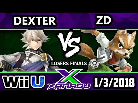 S@X 235 Smash 4 - Dexter (Marth) Vs. ZD (Fox) - SSB4 Losers Finals - Smash for Wii U.