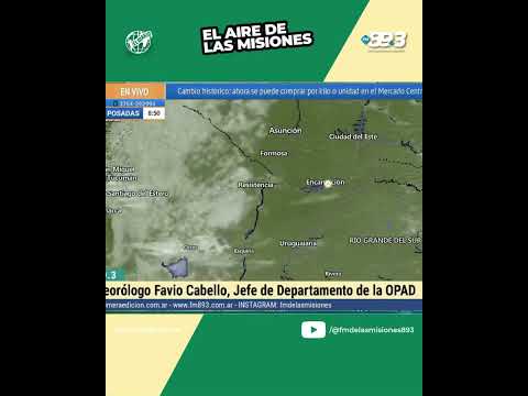 🌧️ Tormentas y ráfagas en Misiones  “No es el fin del mundo”