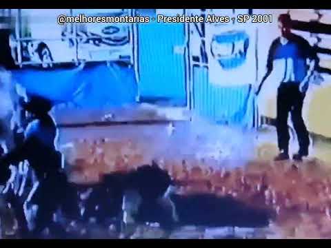 Ednei Caminhas x Febre Amarela - Rodeio de Presidente Alves 2001 #rodeio #rodeo