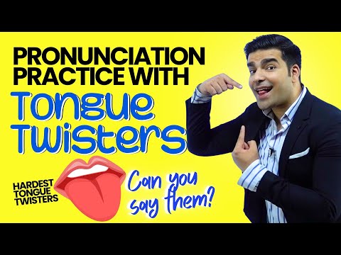 Improve English Pronunciation With Tongue Twisters | Learn Vowel & Consonant Sounds #pronunciation