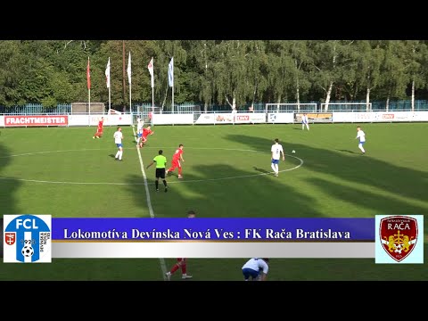 Lokomotíva Devínska Nová Ves : FK Rača Bratislava 1 : 7  III. liga  Highlighty + rozhovory 2122 HD