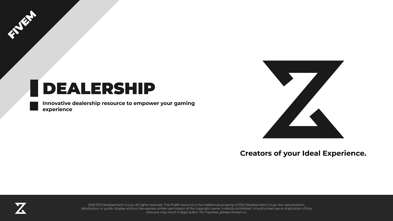 ZSX DEALERSHIP